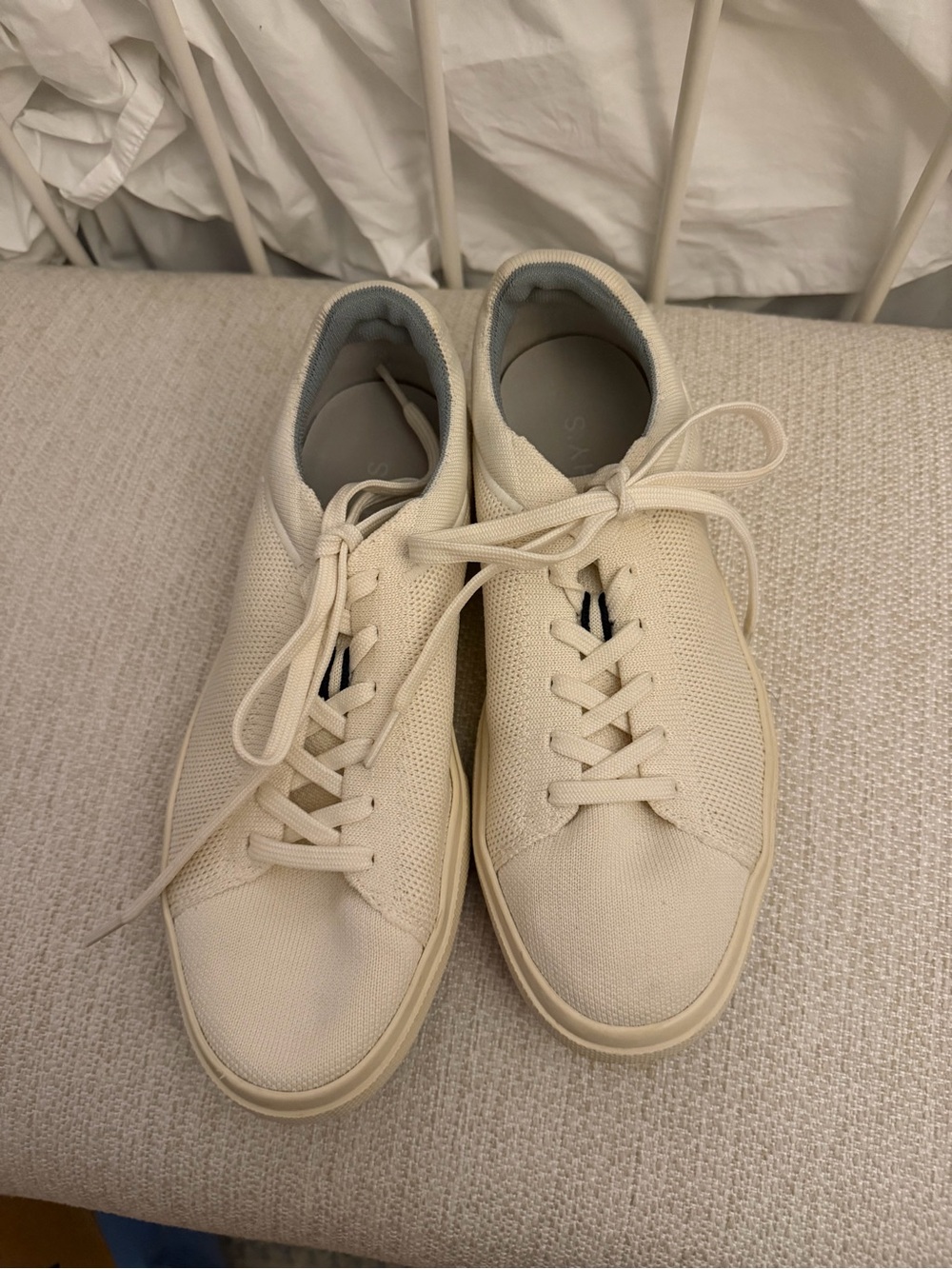 Rothy’s Off White/Cream Sneaker